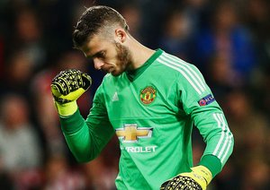 داوید دخیا|پی. اس. وی آیندهوون 2 - 1 منچستر یونایتد / لیگ قهرمانان