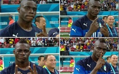 شیطنت «سوپر ماریو» پس از برتری ایتالیا برابر انگلیس + تصاویر