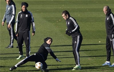 عکس روز | تمرینات کهکشانی‌ها برای شکست رکورد بارسلونا