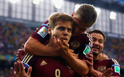 نیمه اول: الجزایر 0 - روسیه 1 / پیروزی روسها و دومیِ این تیم در پایان این نیمه