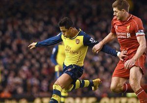 الکسیس سانچز|لیورپول 2 - 2 آرسنال / لیگ جزیره