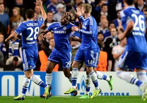 چلسی 3-0 شالکه / گروه E لیگ قهرمانان اروپا