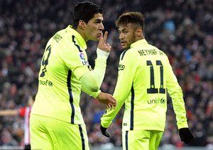 لوئیس سوارز|اتلتیک بیلبائو 2 - 5 بارسلونا / لالیگا