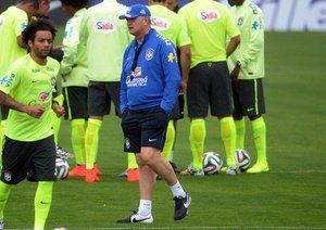 مارسلو ویرا دا سیلوا|تمرین تیم ملی برزیل