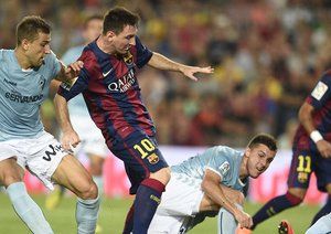 لیونل مسی|بارسلونا 3 - ایبار / لالیگا