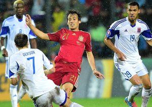 داوید سیلوا|لوکزامبورگ 0 - 4 اسپانیا / مقدماتی یورو 2016