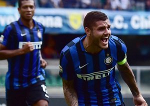 مائورو ایکاردی|کیه وو 0 - 1 اینترمیلان / سری آ / گزارش تصویری