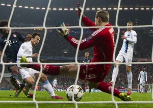 بایرن مونیخ ۲-۳ منچستر سیتی / گروه D لیگ فهرمانان اروپا