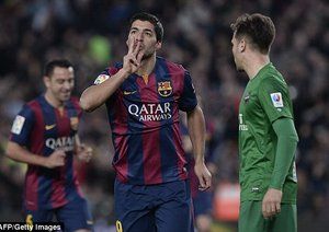 لوئیس سوارز|بارسلونا 5 - 0 لوانته / لالیگا