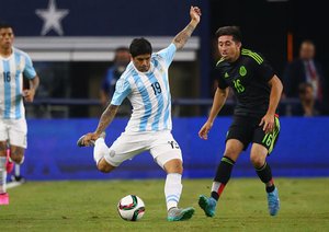 اور بانگا|آرژانتین 2 - 2 مکزیک / دیدار دوستانه