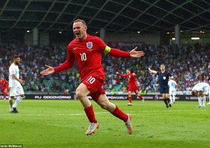 وین رونی|اسلوونی 2 - 3 انگلستان / مقدماتی یورو 2016