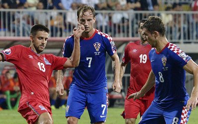 مقدماتی یورو 2016 | آذربایجان 0 - کرواسی 0 / کروات‌ها 15 امتیازی شدند