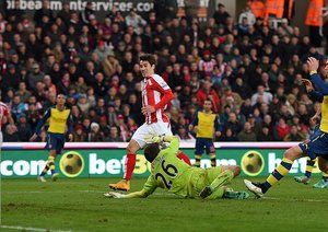 بويان کرکیچ|استوک سیتی 3 - 2 آرسنال / لیگ جزیره