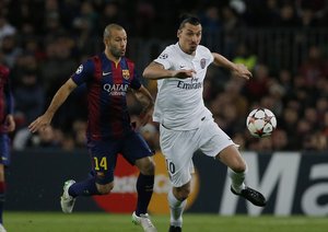 زلاتان ایبراهیموویچ - خاویر ماسکرانو