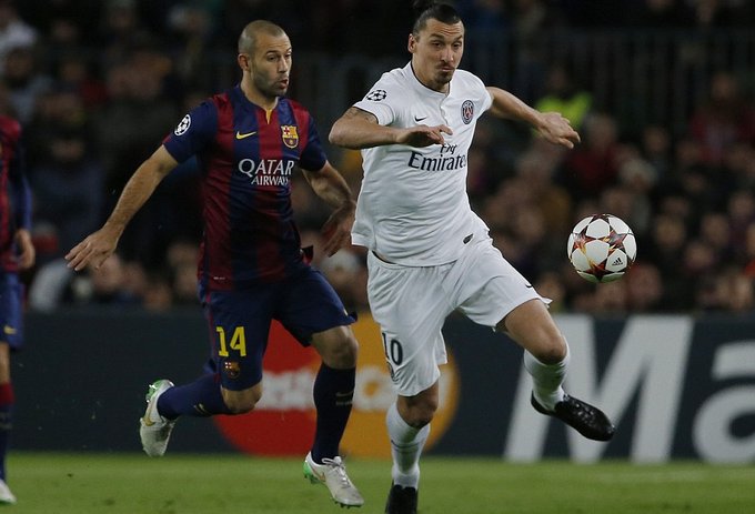 زلاتان ایبراهیموویچ - خاویر ماسکرانو