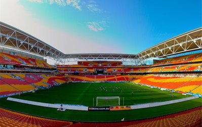 بازدید مسئولان AFC از وضعیت چمن ورزشگاه بریزبین