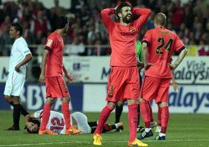 جرارد پیکه|سه ویا 2 - 2 بارسلونا / لالیگا