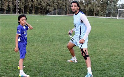 حاشیه‌های تمرین استقلال | کرار جاسم در تمرین استقلال حاضر شد