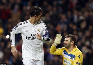 کریستیانو رونالدو|رئال مادرید 4 - 0 لادوگورتس / لیگ قهرمانان