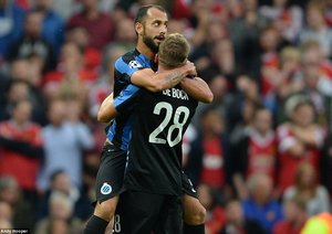 ویکتور وازکوئز|منچستر یونایتد 3 - 1 کلوب بُروژ / انتخابی لیگ قهرمانان