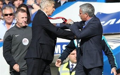 مورینیو: اگر من ونگر را هُل داده بودم از ورود به ورزشگاه هم محروم شده بودم