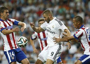 کریم بنزما|رئال مادرید 1-1 اتلتیکو مادرید / سوپركاپ