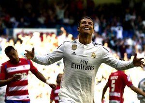 کریستیانو رونالدو|رئال مادرید 9 - 1 گرانادا / لالیگا