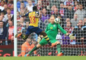 دنی ولبک|آستون‌ویلا  0-3 آرسنال / لیگ جزیره