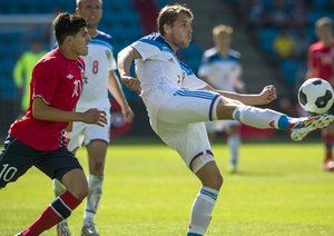 دمیتری كومباروف|نروژ 1-1 روسیه / دیدار دوستانه