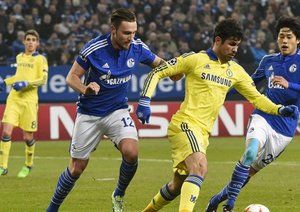 دیگو کاستا|شالکه 0 - 5 چلسی / لیگ قهرمانان