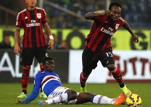 مایکل اسین|سامپدوریا 2 - 2 میلان /  سری آ