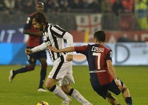 آندره آ پیرلو|کالیاری 1 - 3 یوونتوس / سری آ