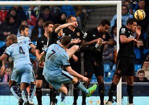 جیمز میلنر|منچستر سیتی 1 - 1 هال سیتی / لیگ جزیره