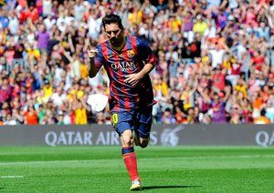 مسی|شادی لئو مسی بعد از گلزنی