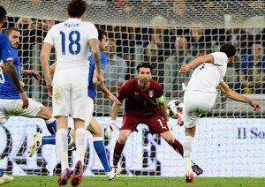 آندروس تاوْسِند|ایتالیا 1 - 1 انگلستان / دیدار دوستانه