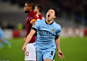 سمیر نصری|رم 0 - 2 منچستر سیتی / لیگ قهرمانان