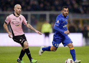 کارلوس توز|پالرمو 0 - 1 یوونتوس / سری آ