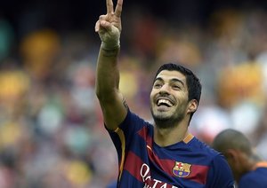 لوئیس سوارز|بارسلونا 2 - 1 لاس پالماس / لالیگا