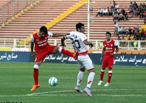 علیرضا نورمحمّدی|تراکتورسازی تبریز 0 - 1 پرسپولیس تهران / لیگ برتر