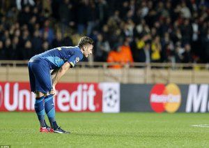 اليوير ژیرود|موناکو 0 - 2 آرسنال / لیگ قهرمانان