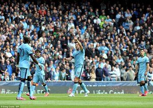 شادی بازیکن من سیتی