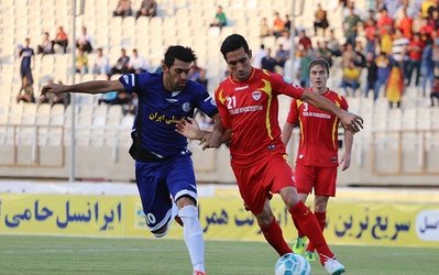 لیگ برتر | تساوی، پایان کار نیمه نخست دربی اهواز