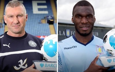 برترین‌های لیگ جریزه | کریستین بنتکه از آستون‌ویلا بهترین بازیکن و نایجل پیرسون از لستر سیتی مربی ماه آوریل