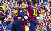 بارسلونا 2 - 0 والنسیا/هفته سی و دوم لالیگا/گل های مسابقه