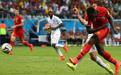 صعود بلژیک به مرحله یک چهارم نهایی جام جهانی