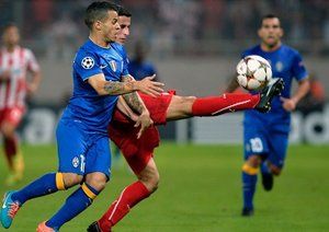 سباستين جووینکو|المپیاکوس 1 - 0 یوونتوس / لیگ قهرمانان