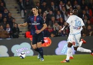 زلاتان ایبراهیموویچ|پاریس سن ژرمن 2 - 1 المپیک مارسی / لوشامپیونه