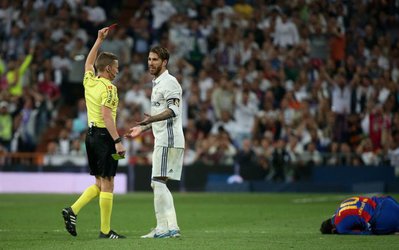  راموس در جمع ۱۰ بازیکن بداخلاق تاریخ لالیگا 