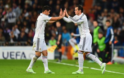 راموس، بیل و جیمز به دربی مادرید می‌رسند