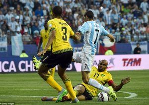 آنخل دی ماریا|آرژانتین 1 - 0 جامائیکا / کوپا آمریکا 2015